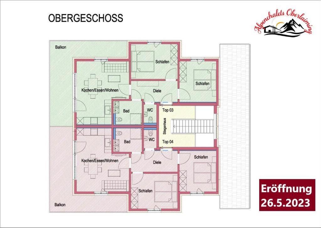 Alpenchalets Oberlaiming Itter Eksteriør billede